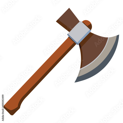 Forester’s Axe Vector illustration.