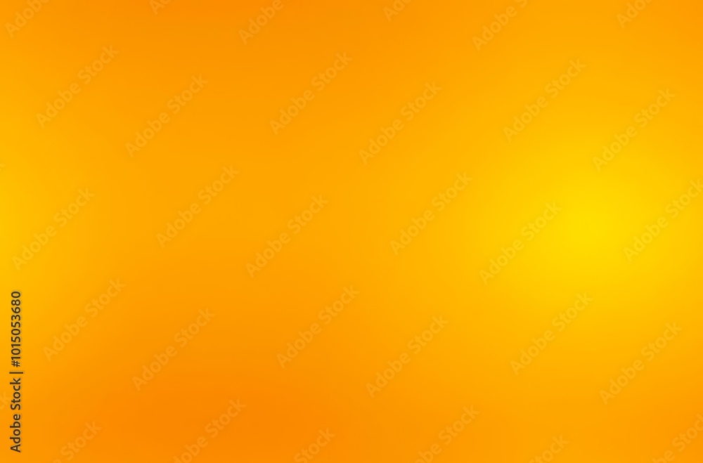 Fototapeta premium Vibrant and Bright Orange Gradient Background for Design and Branding