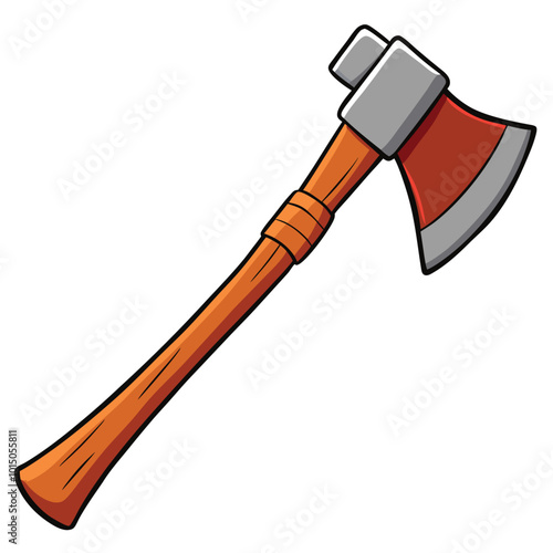 Forester’s Axe Vector illustration.