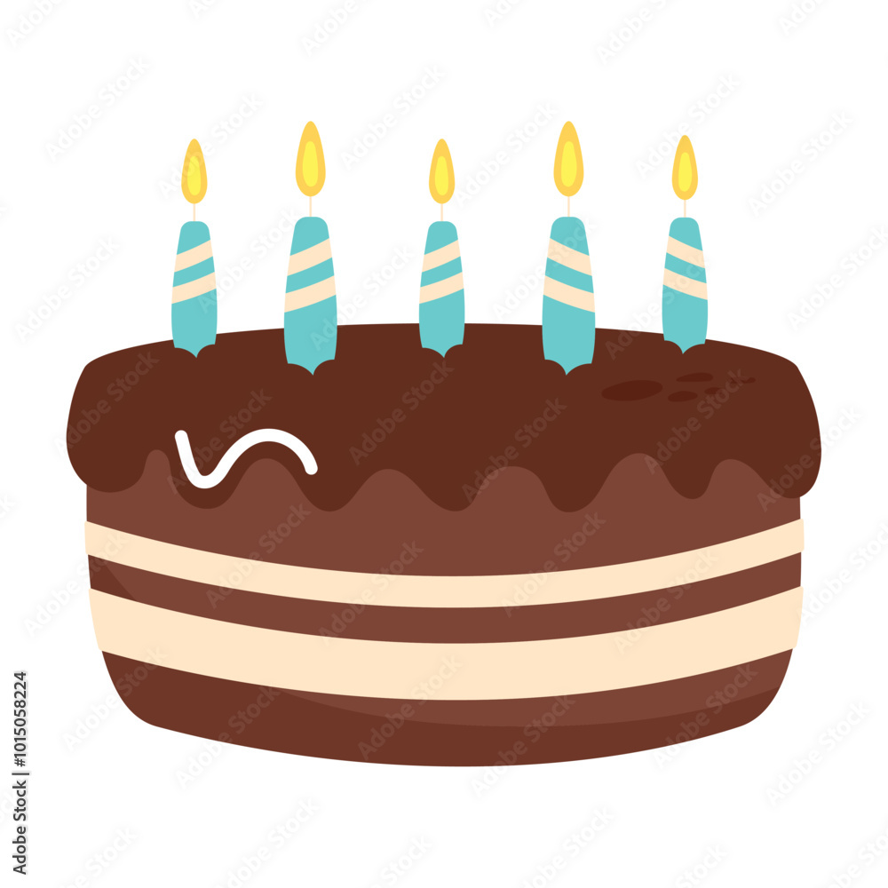 birthday party sweet cake with chocolate birthday party sweet cake with chocolate