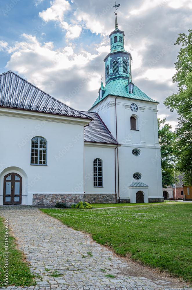 Church in Fredrikstad, Norway Church in Fredrikstad, Norway