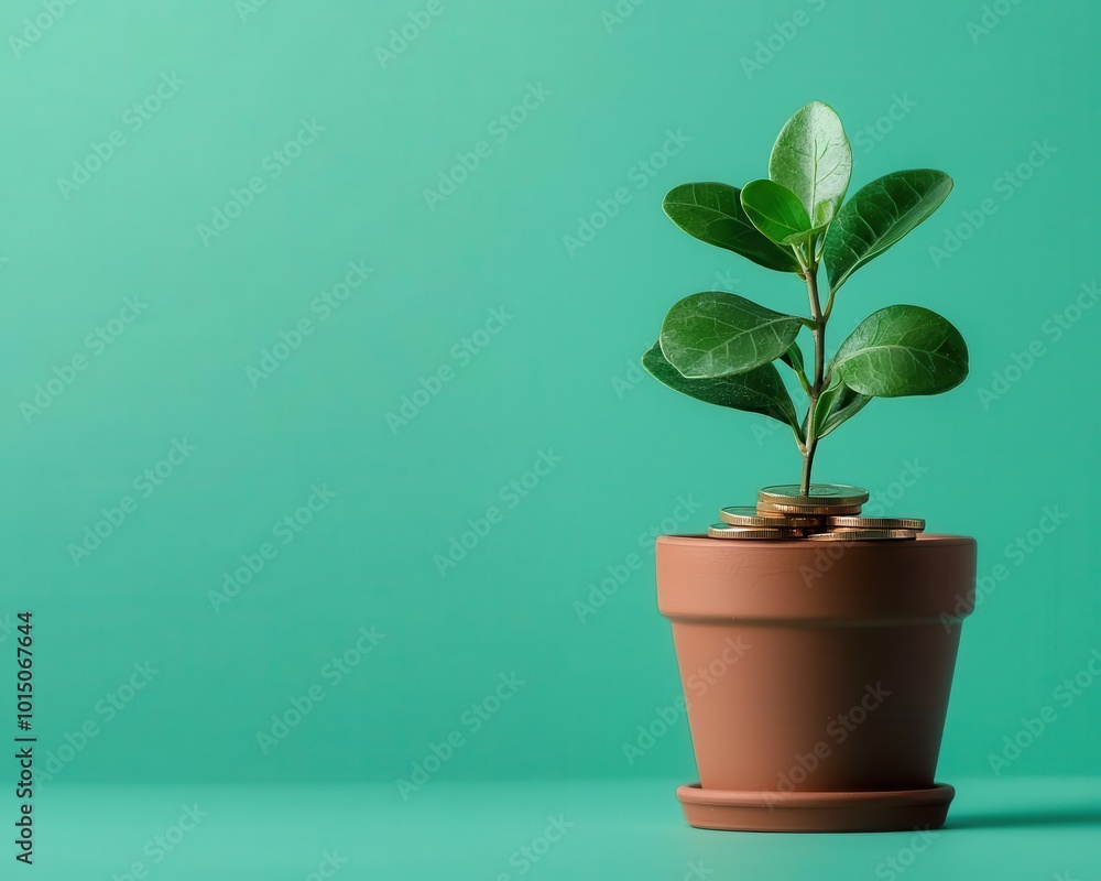 Virtual coins being added to a growing campaign fund, representing crowdfunding success Virtual coins being added to a growing campaign fund, representing crowdfunding success