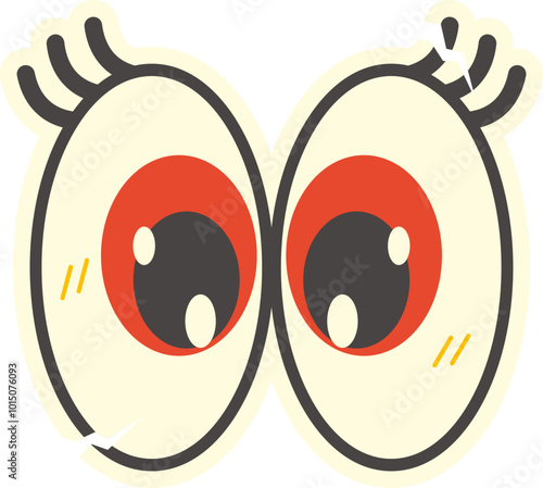 Retro 90 s Sticker