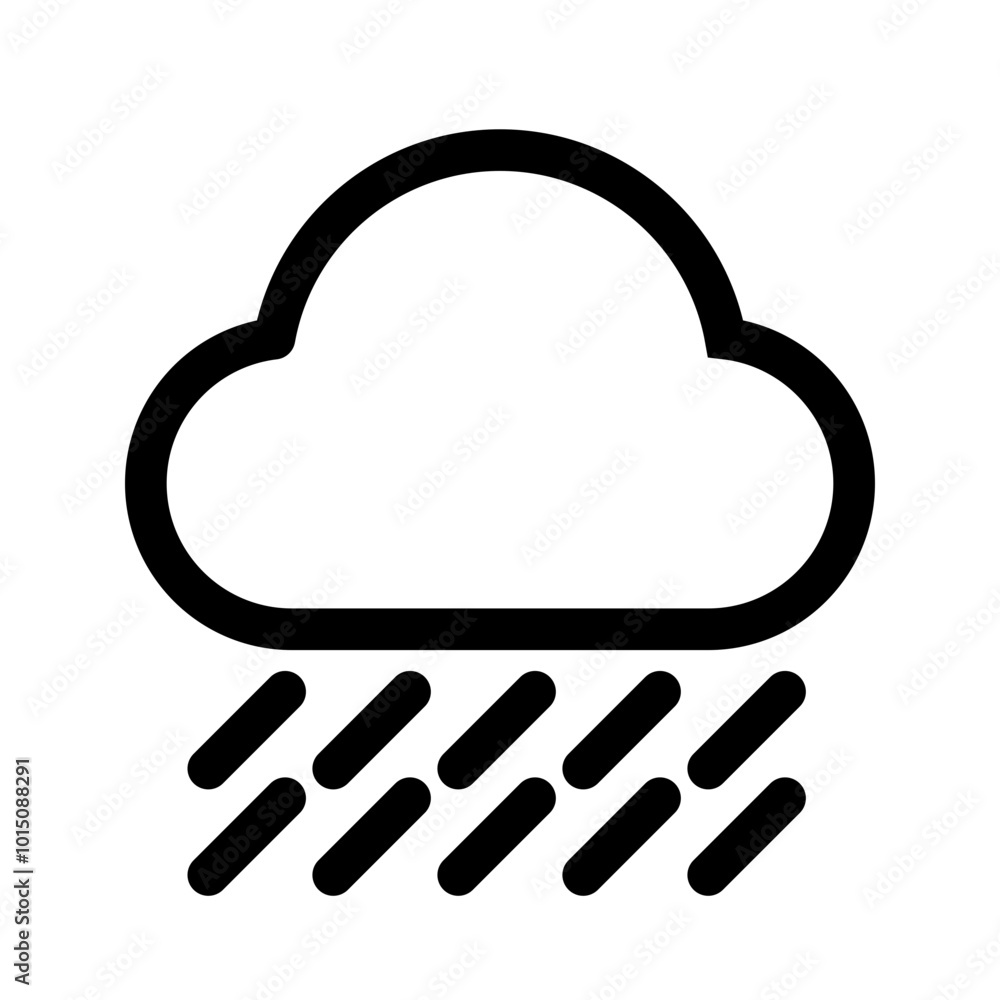 Weather icon symbol - clean and modern Weather prediction icon Weather icon symbol - clean and modern Weather prediction icon