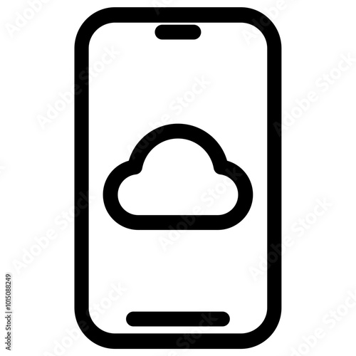 Weather icon symbol - clean and modern Weather prediction icon