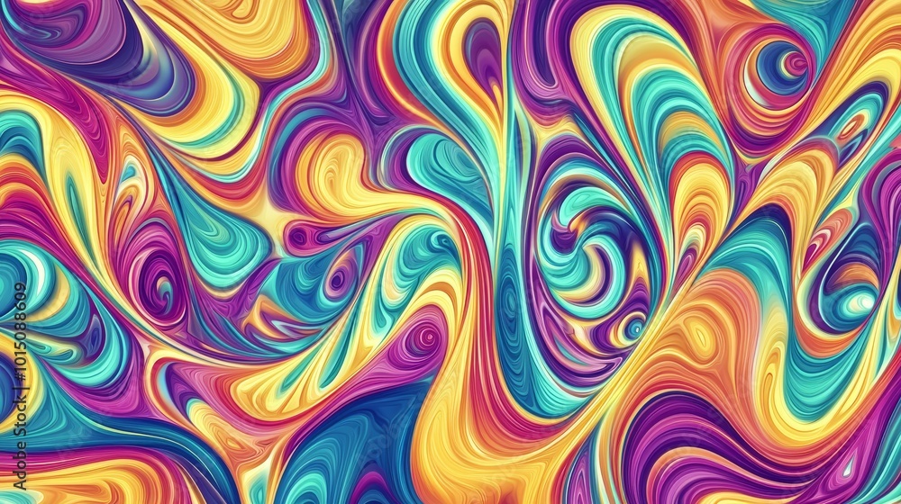 Vibrant abstract swirl patterns in bold colors, creating a dynamic visual experience. Vibrant abstract swirl patterns in bold colors, creating a dynamic visual experience.