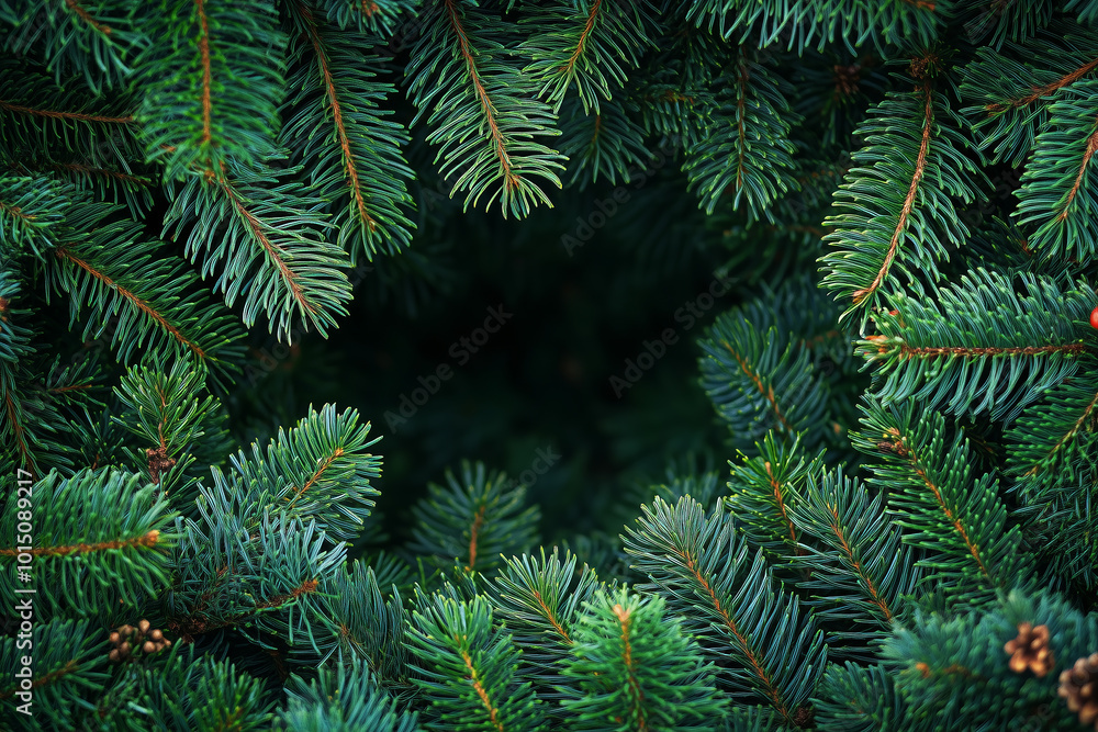 Christmas wallpaper, background with empty space in centre Christmas wallpaper, background with empty space in centre