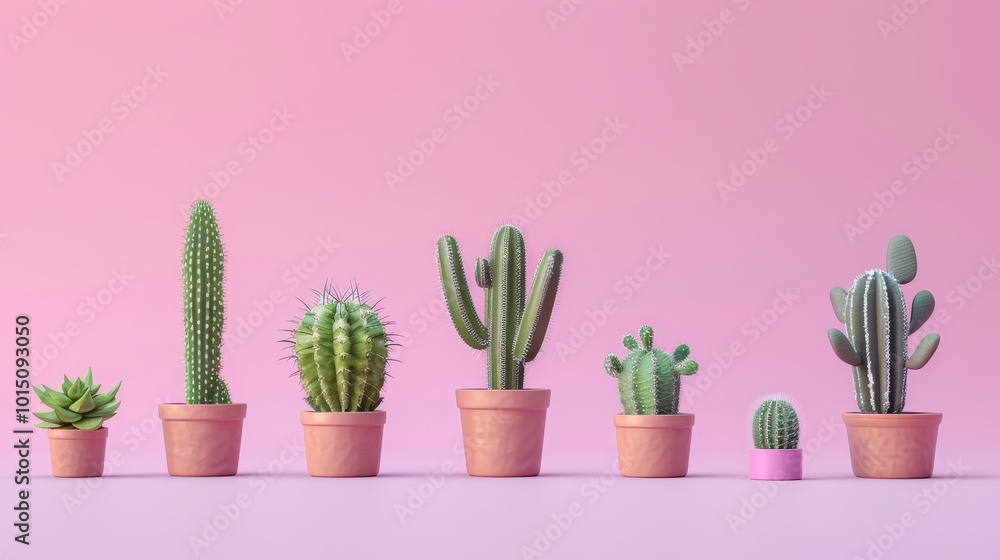 Digital 3d cactus border plant abstract graphic poster web page PPT background. Nature and botany concept for design, invitations, and print. wallpaper with copy space Digital 3d cactus border plant abstract graphic poster web page PPT background. Nature and botany concept for design, invitations, and print. wallpaper with copy space