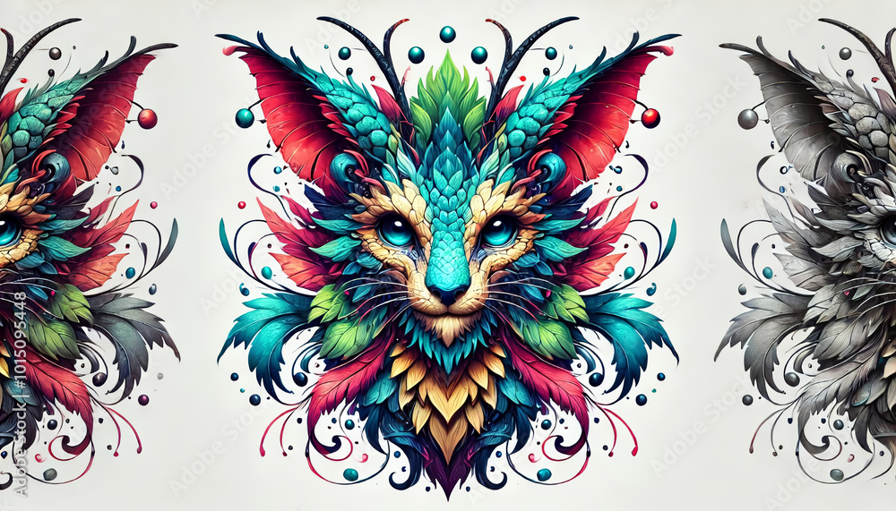 Fantasy Creature Face Fantasy Creature Face