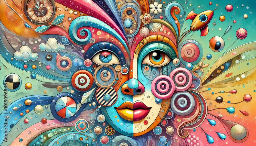 Whimsical Fantasy Face Whimsical Fantasy Face