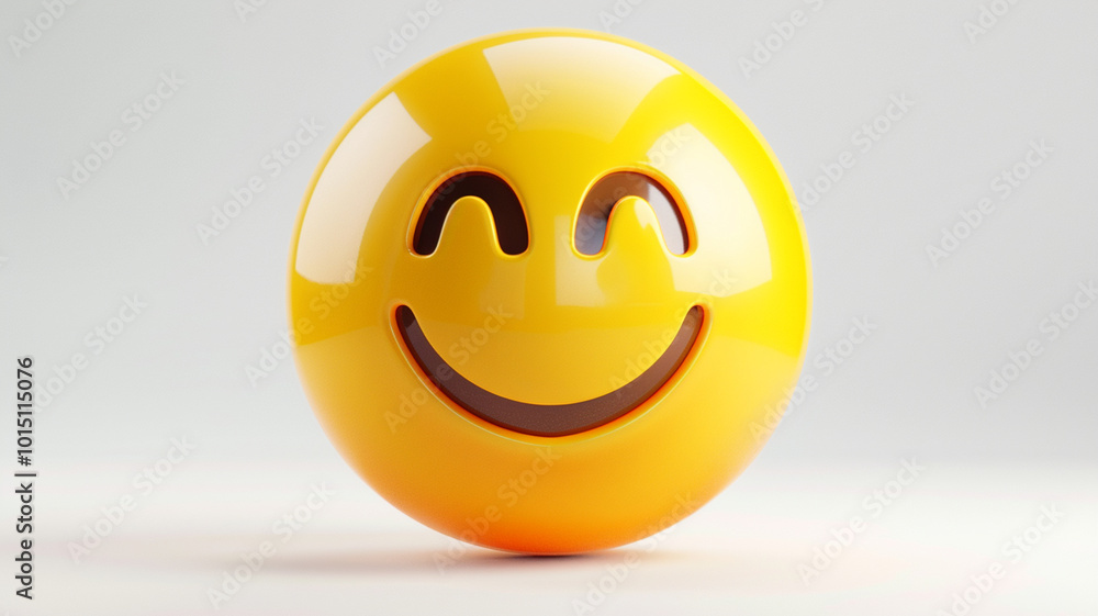 Fototapeta premium emoji happy