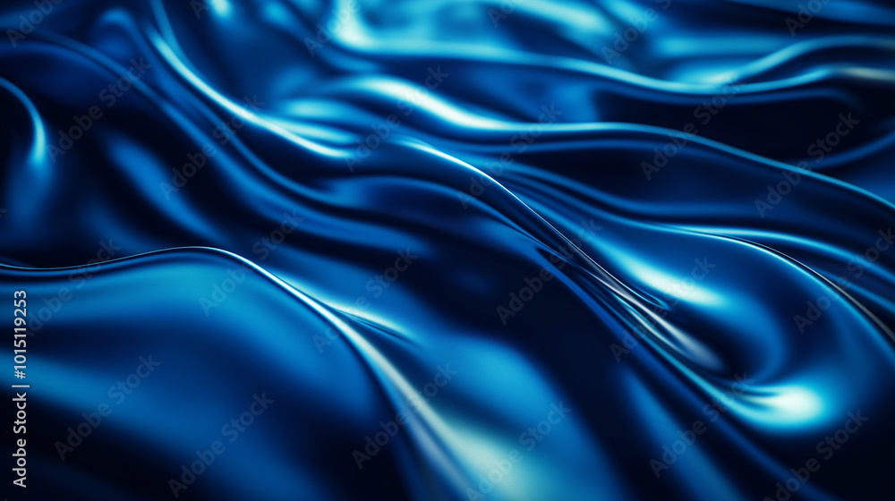 Glossy blue liquid texture with smooth, flowing waves and reflective surfaces, creating a modern and sleek abstract design, perfect for futuristic visuals, high-tech themes, and fashion concepts. Glossy blue liquid texture with smooth, flowing waves and reflective surfaces, creating a modern and sleek abstract design, perfect for futuristic visuals, high-tech themes, and fashion concepts.