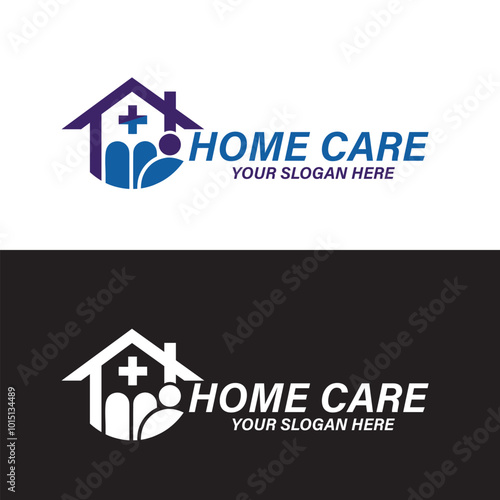 home care medical health nursing care dental hospital clinic home care logo, brochure