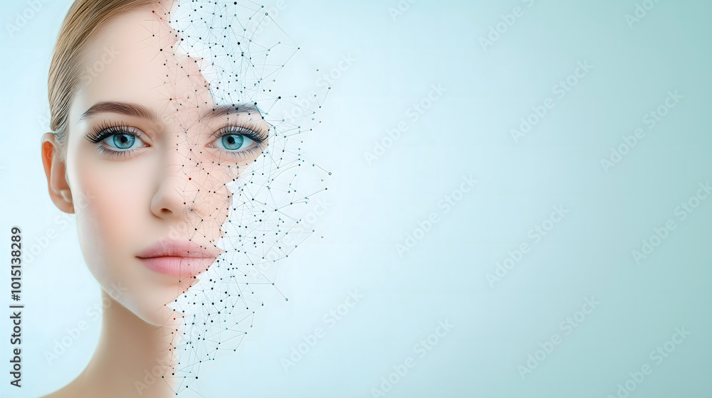 Digital and Organic Fusion of Human Face Digital and Organic Fusion of Human Face