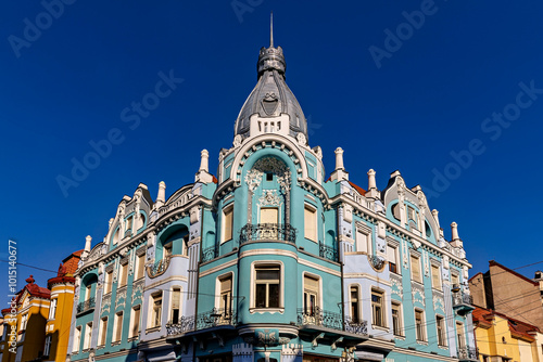 Canvas Print The Moskovits Miksa Palace in Oradea
