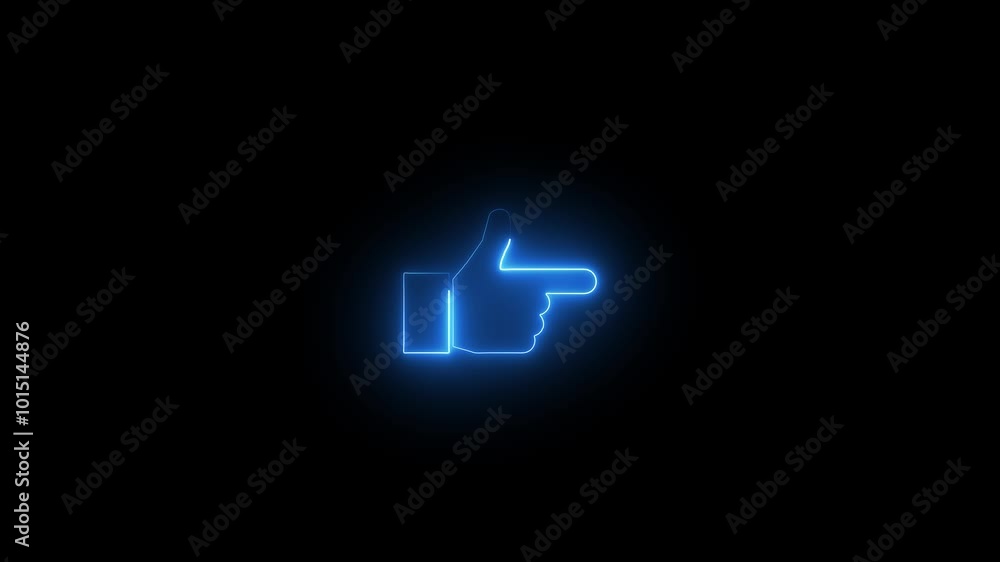 Outline finger right icon illustration isolated icon sign symbol.hand icon or symbol design pointing to the right. Outline finger right icon illustration isolated icon sign symbol.hand icon or symbol design pointing to the right.