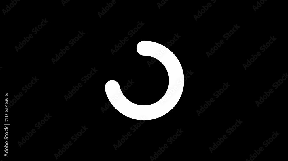 Circle loading bar animation.Loading bar. Abstract circle loading bar animation with moving progress. Circle loading bar animation.Loading bar. Abstract circle loading bar animation with moving progress.