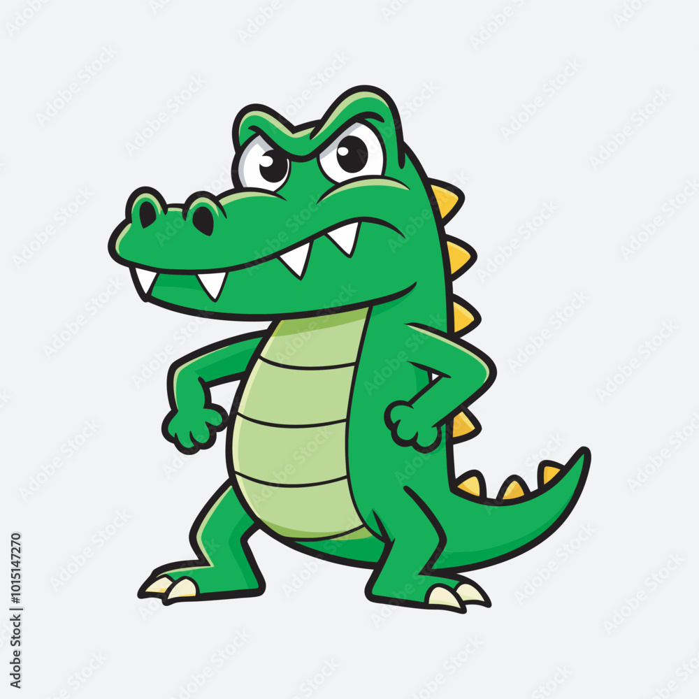 Angry crocodile man vector art Illustration clipart Angry crocodile man vector art Illustration clipart