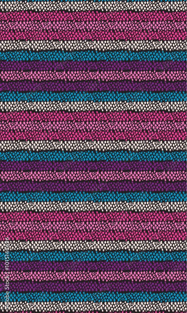 Obraz premium DAV-0749 stripe snakeskin texture repeat pattern