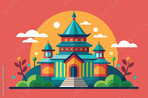 splendid Background Flat design Vector J.eps