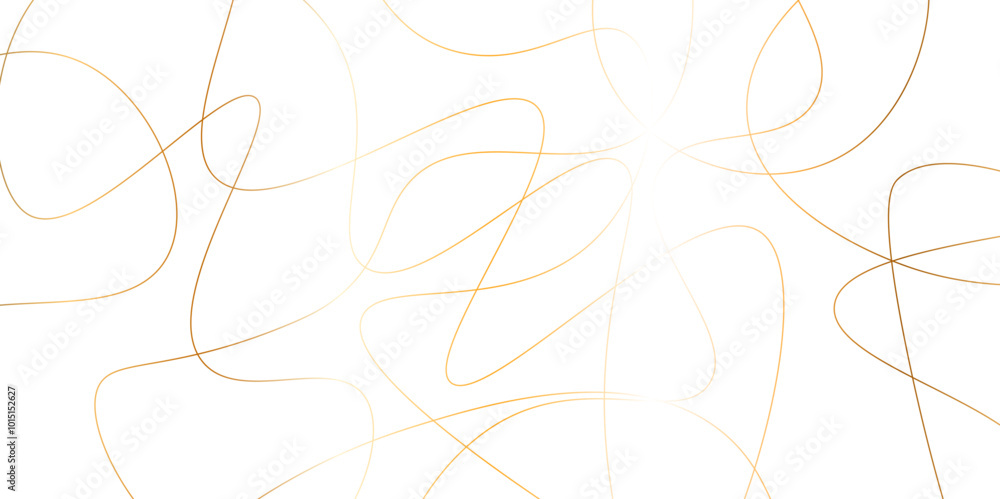 Random pattern colorful line stroke on a transparent background. Chaotic random lines abstract geometric pattern vector background. Decorative golden pattern with tangled curved lines. Random pattern colorful line stroke on a transparent background. Chaotic random lines abstract geometric pattern vector background. Decorative golden pattern with tangled curved lines.