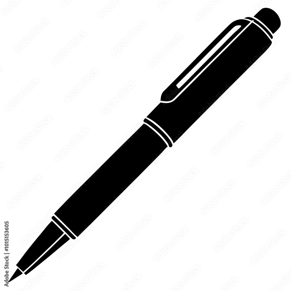 pen isolated on white background pen isolated on white background