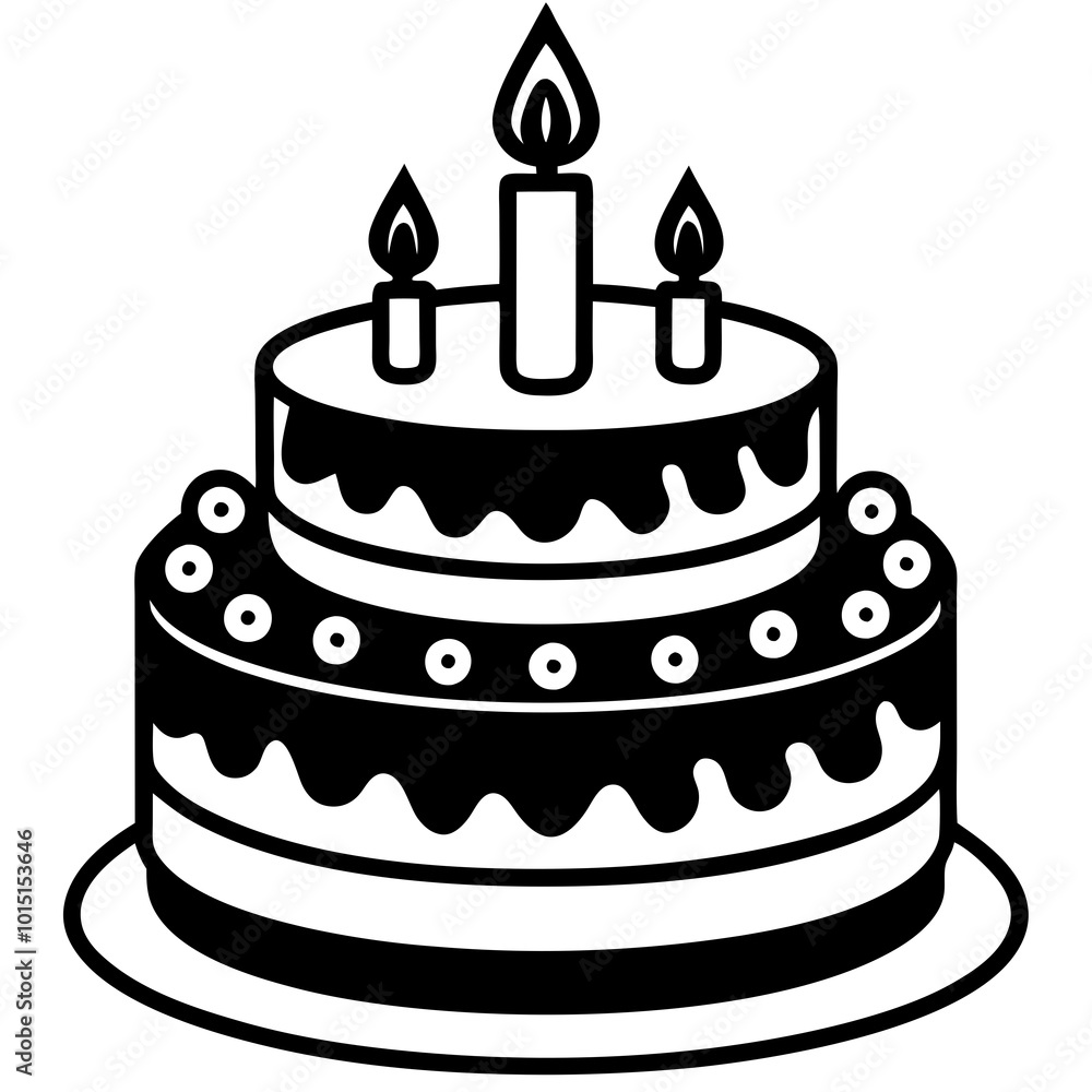 birthday cake with candles birthday cake with candles