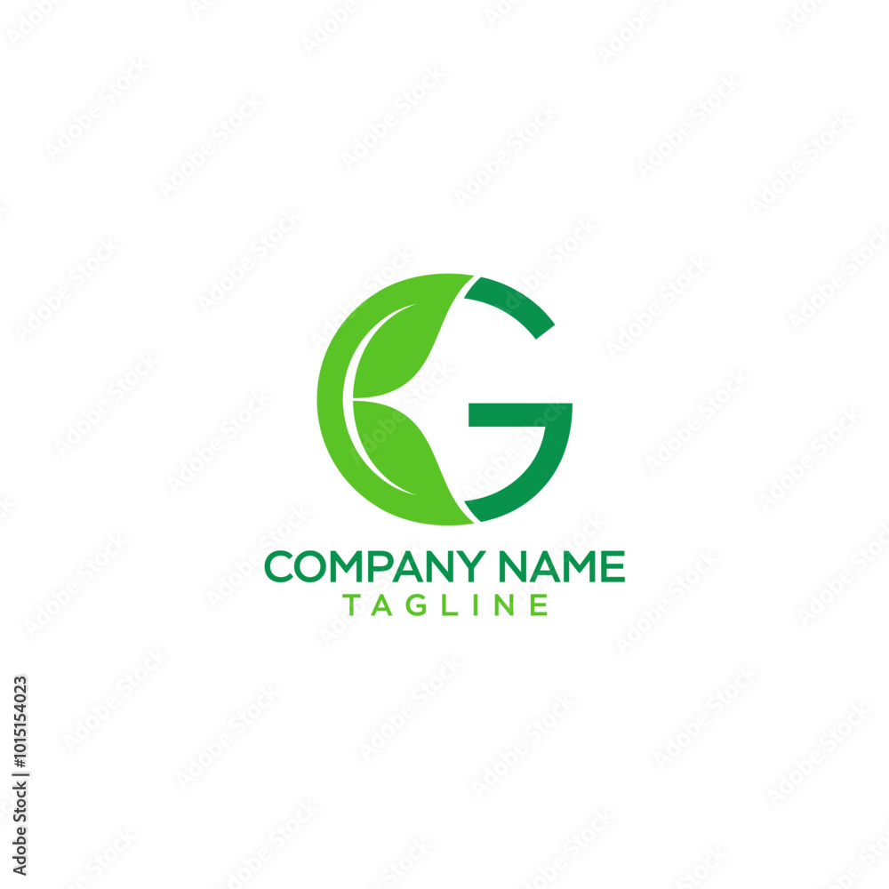 creative of letter leaf logo design creative of letter leaf logo design