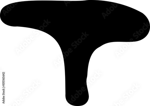 Mushroom silhouette icon vector image. Big set of mushroom - Edible and non-edible mushrooms. Vector illustration