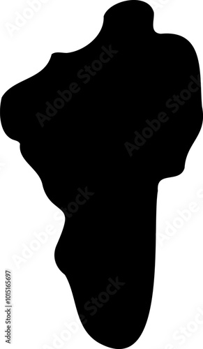 Mushroom silhouette icon vector image. Big set of mushroom - Edible and non-edible mushrooms. Vector illustration