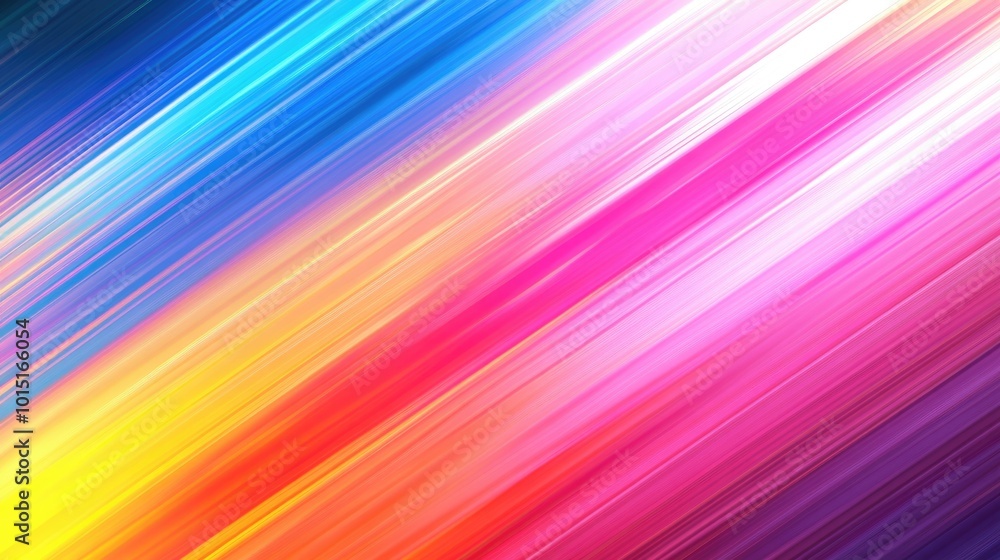 Vibrant Rainbow Abstract Lines. Futuristic Design Concept with Glowing Black Background Vibrant Rainbow Abstract Lines. Futuristic Design Concept with Glowing Black Background