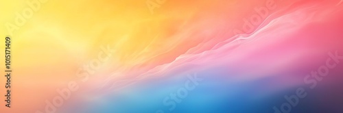 Vibrant Rainbow Gradient Background - Perfect for Website Headers, Social Media Graphics, and App Design