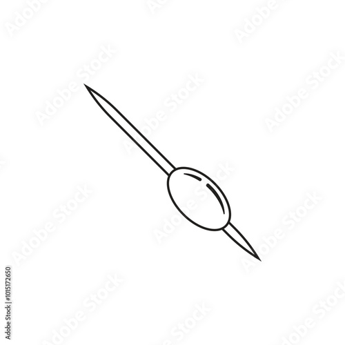 toothpick icon illustration