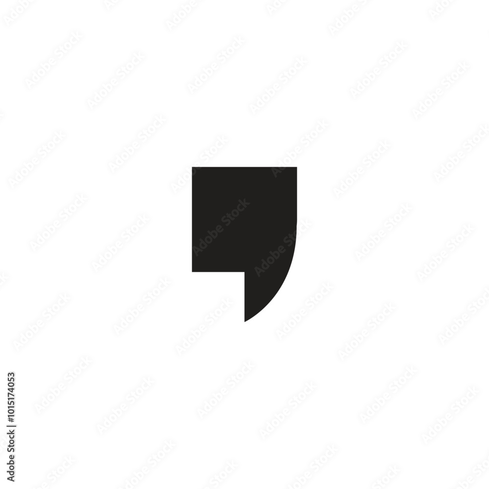 comma symbol icon illustration comma symbol icon illustration