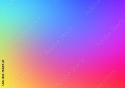 Rainbow colors abstract background digital. Texture smooth and blurred gradient brilliant backdrop. Easy editable soft colored banner template. New design for your web apps	
