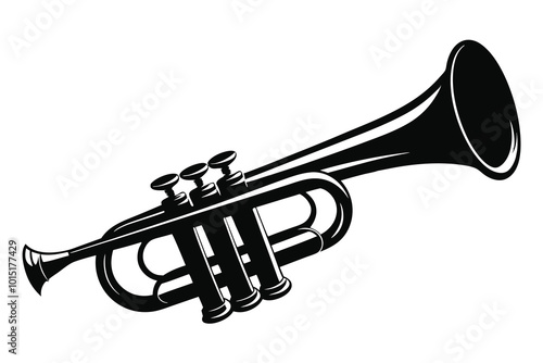 trumpet silhouette I.eps