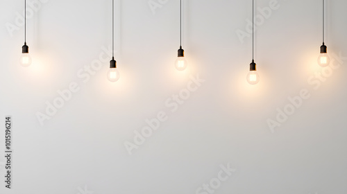 light bulb on wall