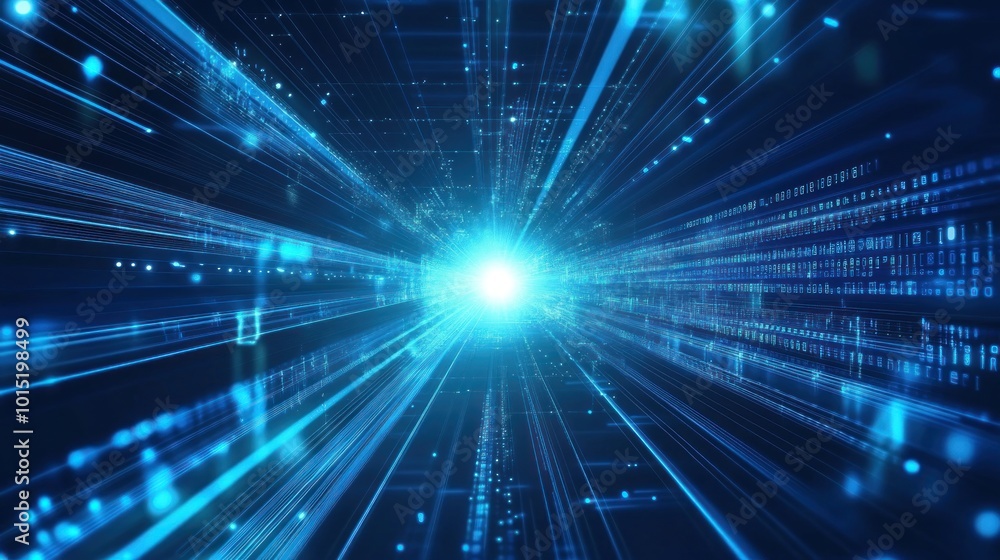 Digital Tunnel of Light
