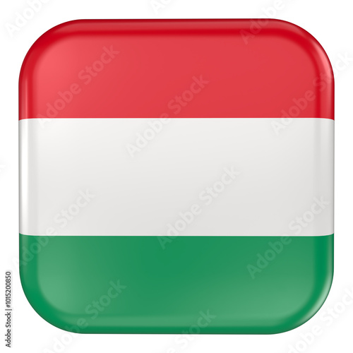 Hungary square flag icon with transparent background Free Download Hungary square flag icon with transparent background - GFXLoad