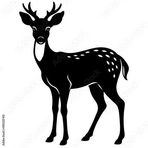 deer silhouette vector