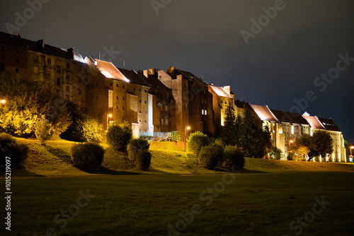 Stare miasto nocą