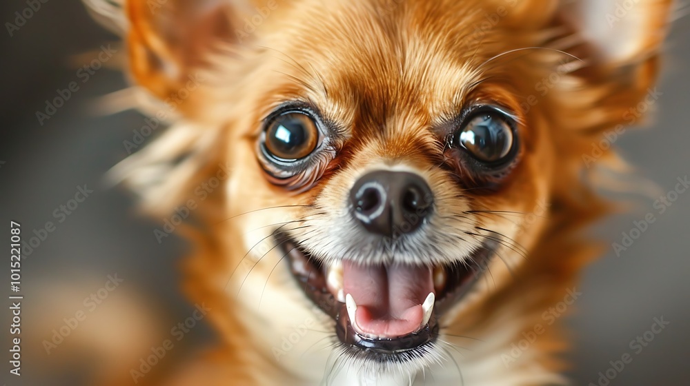 Chihuahua dog close-up portrait. Shallow depth of field Chihuahua dog close-up portrait. Shallow depth of field