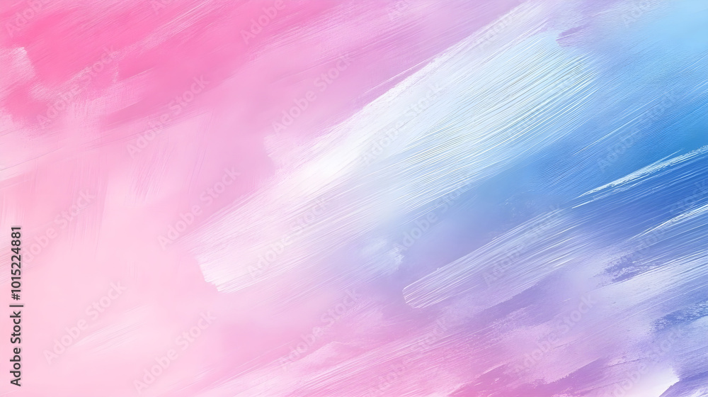 A layered brush stroke background blending soft pastels into a smooth seamless gradient A layered brush stroke background blending soft pastels into a smooth seamless gradient