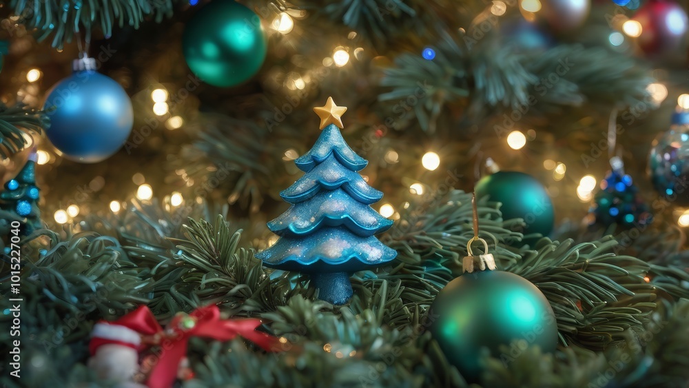 christmas tree and decorations christmas tree and decorations