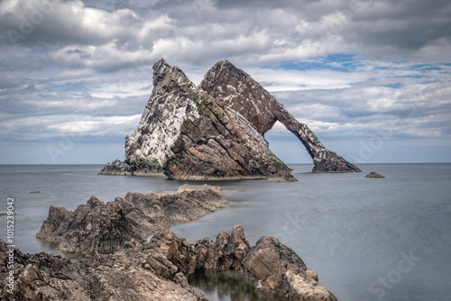 Bow Fiddle Rock from the Beach