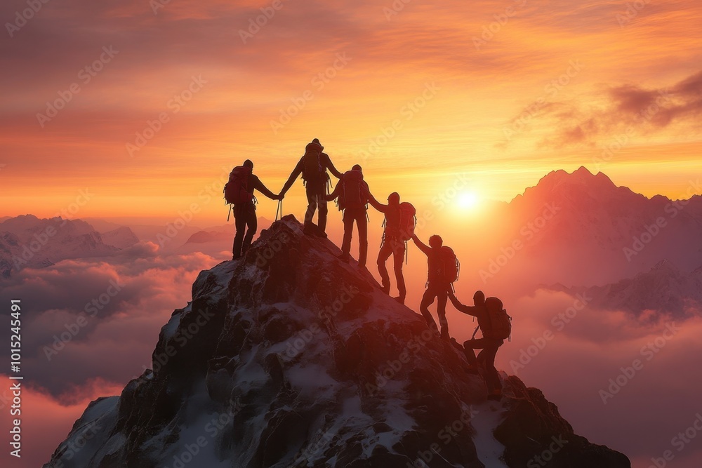 Teamwork to help success together, leadership to lead team to achieve goal or target
Teamwork to help success together, leadership to lead team to achieve goal or target