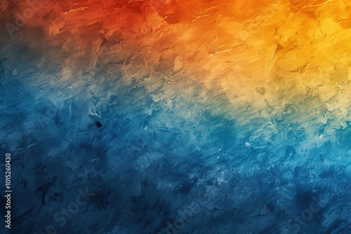 A colorful background with a blue and orange gradient and a lot of white stars, generative ai image