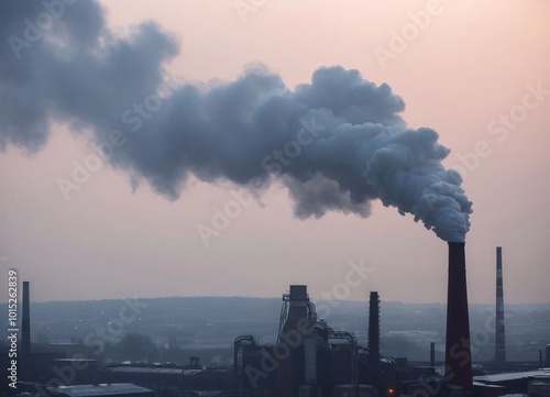 smoke from the chimney photo