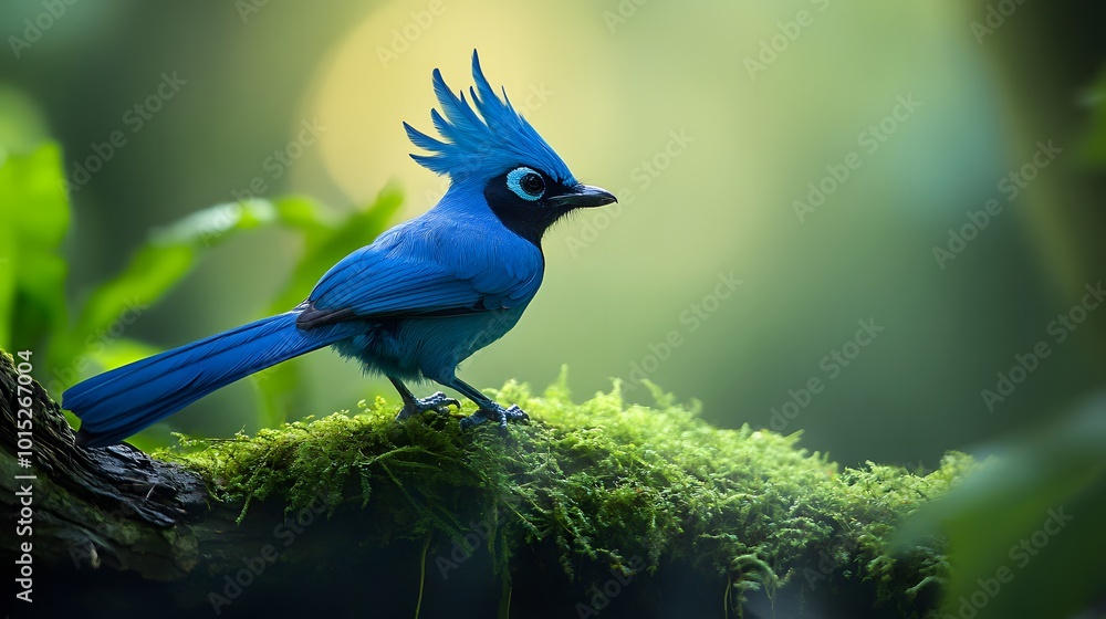 Azure Jay Bird Perched on a Branch in Nature, Photo Realistic, Wallpaper, Cover and Screen for Smartphone, PC, Laptop, 9:16 and 16:9 Format Azure Jay Bird Perched on a Branch in Nature, Photo Realistic, Wallpaper, Cover and Screen for Smartphone, PC, Laptop, 9:16 and 16:9 Format