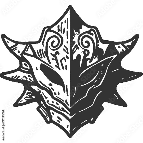 Broken Soldier Vintage Illustration Vector